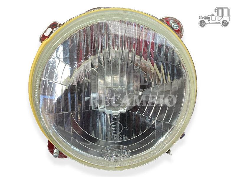 Recambio 1A4901897074 Óptica faro con cristal plano H4 halógena