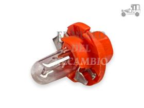 Lámpara casquillo plástico 12 V1, 12 W BX8, 4D Lámparas