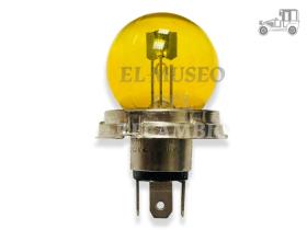 Lámpara amarilla foco europeo 6V 45/40W Lámparas