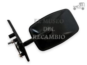 Espejo de puerta izquierdo metálico negro Seat 131 -78 Espejos < año 2000