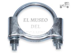 Abrazadera silencioso universal 54mm Recambio