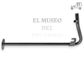 Tubo metálico agua Seat 124 Recambio