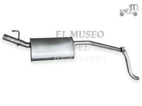 Silencioso trasero Fiat Panda 83-85 Silenciosos