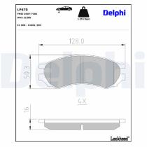 Pastillas de freno delanteras Nissan Primera P11 Recambio