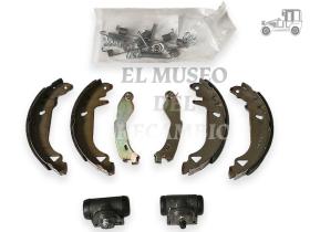 Kit frenos traseros tambor Fiat Frenos/Hidráulica