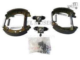 Kit de zapatas de ferno traseras Volkswagen Frenos/Hidráulica
