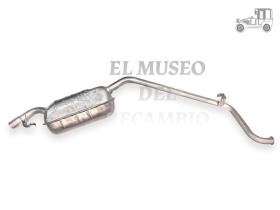 Silencioso trasero Seat Recambio