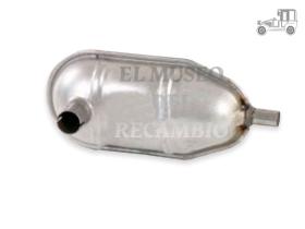 Silencioso de escape delantero Renault 4 - 6 Recambio