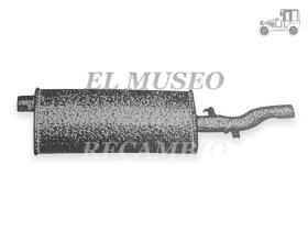 Silencioso trasero Renault 12 Familiar Recambio