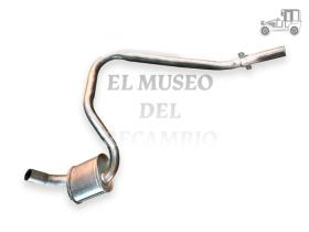 Silencioso delantero Renault 10/78- Recambio