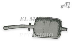 Silencioso intermedio delantero Renault 18 GTS Recambio