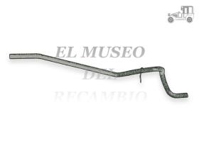 Tubería escape intermedia Renault 18 1.6 hasta julio de 1981 Recambio