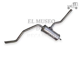 Silencioso trasero sujección con gomas Simca 70->>77 Recambio