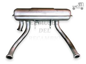 Silencioso delantero Citroën Recambio