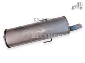 Silencioso de escape trasero Peugeot 205 Recambio