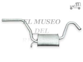 Silencioso de escape trasero Ford Escort 1100 Recambio