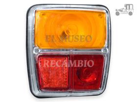 Piloto trasero izquierdo cuadrado Simca 1000 Iluminación