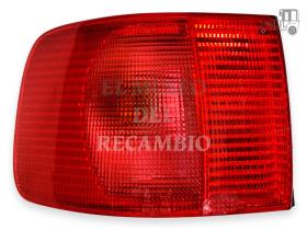 Piloto trasero izquierdo Audi 100 S4, A6 Rojo  09/91-05/94 Recambio