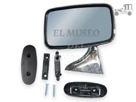 Espejo retrovisor izquierdo cromado Mini .