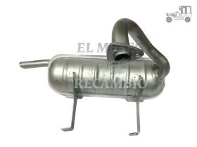 MUSEO BD11501000 - Silencioso de escape Seat 600 N-D-E aluminizado