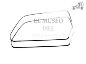 Juego de molduras ventana puerta Seat 600 D (cejillas) MUSEO