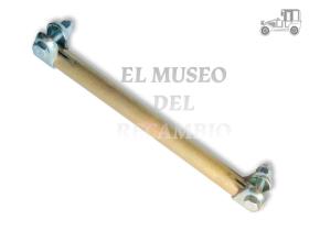 Tubo rótula dirección con abrazaderas MUSEO