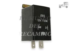 Relé de intermitencia sin detector lámpara fundida 12V Recambio