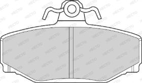 Jgo. pastillas de freno traseras Volvo alta prestacion Recambio