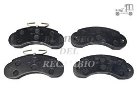 Juego 4 pastillas de freno delanteras Mercedes MB Recambio