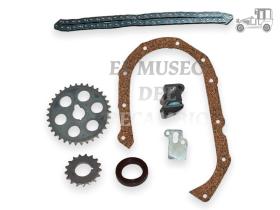 Kit distribución Renault 4, 5, 6, 7, 8, 10 hembra sin cuello Renault Clásico