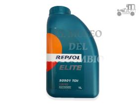 Aceite Repsol Elite TDI 5W40 1 Litro .