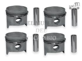 Juego de pistones Seat 124 Sport 1608CC 80mm STD Seat Clásico