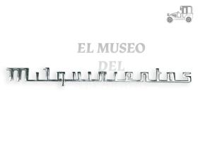 Anagrama salpicadero Seat 1500 "Milquinientos" Seat Clásico