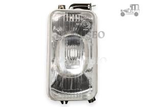 Óptica de faro izquierda largo alcance vertical Renault 12 S Recambio