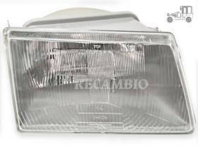 Óptica de faro derecha H4 Peugeot Recambio