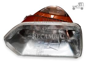 Óptica de faro izquierdo foco europeo+H1 Citroen GS Recambio