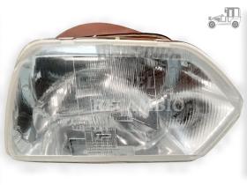 Óptica de faro derecha foco europeo +H1 Citroen Recambio