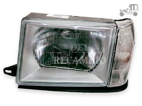 Óptica de faro izquierda H-4 Lancia Y10 03/89-12/92 Recambio