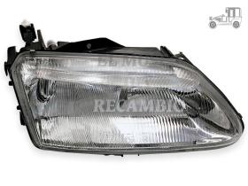 Óptica de faro derecho H1+H1 Renault Laguna y Espace Recambio