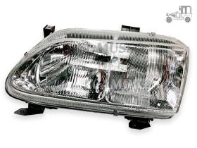 Óptica de faro izquierda H1+H1 Renault Megane I Recambio