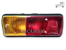 Piloto trasero izquierdo marco cromado Renault 12 hasta 1976 Iluminación (hasta '90)