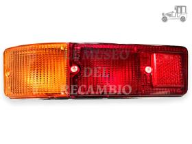 Piloto trasero izquierdo Seat 127 LS cromado Iluminación