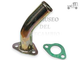 Tubo metálico salida a culata radiador Seat 600 D, E, L, 800 Recambio