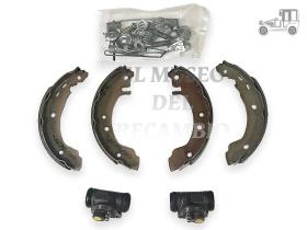Kit tambor trasero 203x38 Nissan Frenos/Hidráulica
