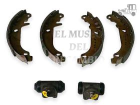 Kit tambor trasero 180x42 Renault Frenos/Hidráulica