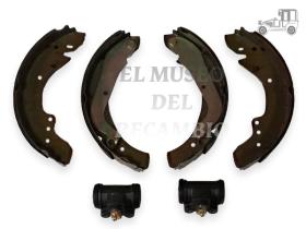 Kit tambor trasero 254x57 mm Renault Frenos/Hidráulica