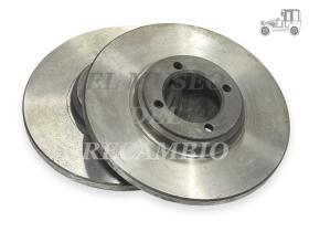 Juego discos de freno delantero Talbot 180 y Chrisler 180 Frenos/Hidráulica