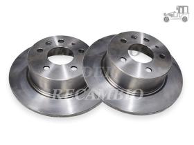 Juego discos de frenos traseros Mercedes Benz Frenos/Hidráulica