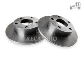 Juego de discos trasero Audi A4 QUATTRO(94->) Frenos/Hidráulica