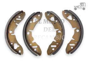 Juego de zapatas delanteras Mini Morris Austin 178x38 mm Frenos/Hidráulica